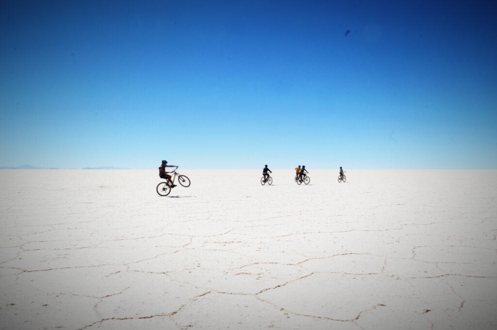 bikes on the salt flat 2